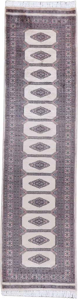 Bokhara Tappeto 300x80 (Pakistan) Annodato A Mano