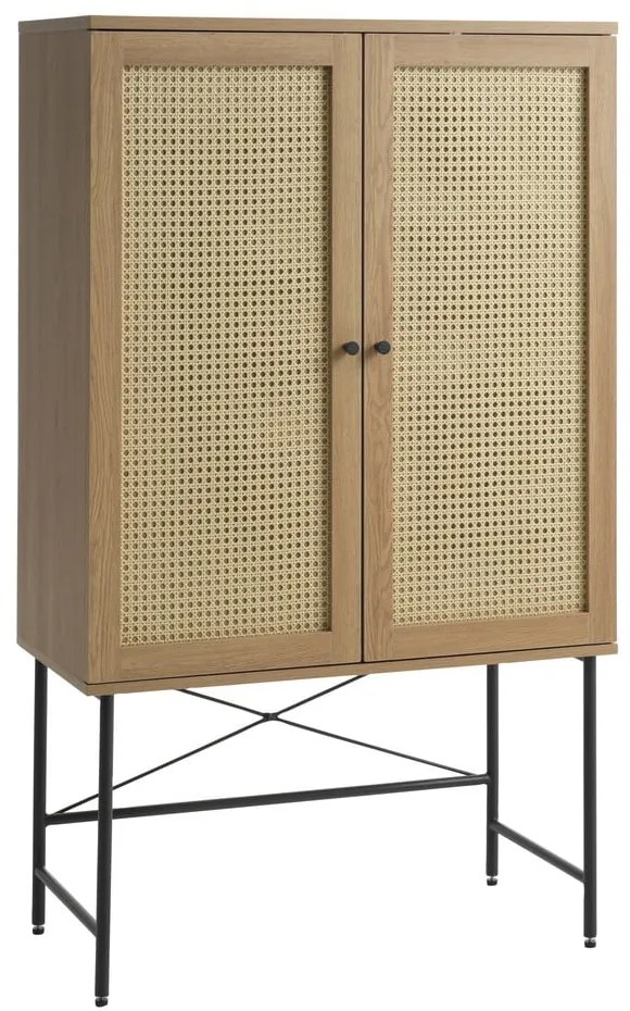 Mobile effetto rovere colore naturale 80x135 cm Pensacola - Unique Furniture