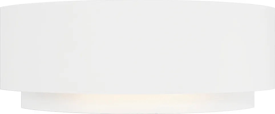 Applique da Parete G9 Semicircolare in Gesso Pitturabile