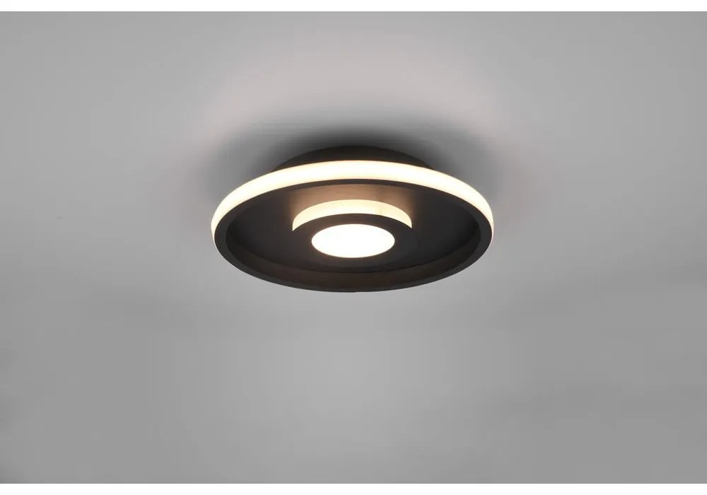 Metallo nero opaco Apparecchio da soffitto a LED ø 30 cm Ascari - Trio