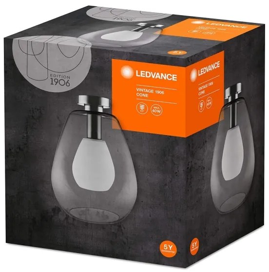 Ledvance - Plafoniera CONE 1xE27/40W/230V