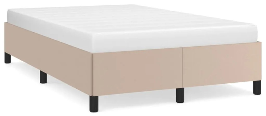 Giroletto Senza Materasso Cappuccino 120x190 Cm İn Similpelle /