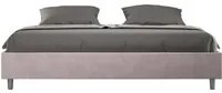 Letto Matrimoniale Extra Large Sommier 200x210 cm con Rete Azelia Glicine