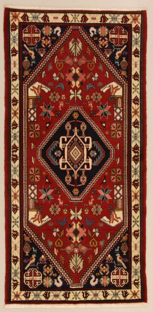 Gashghai Tappeto 150x70 (Iran) Annodato A Mano