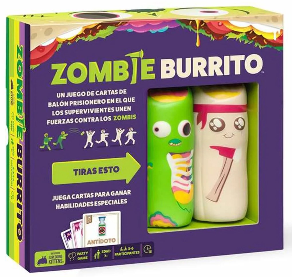 Gioco Educativo Asmodee Zombie Burrito