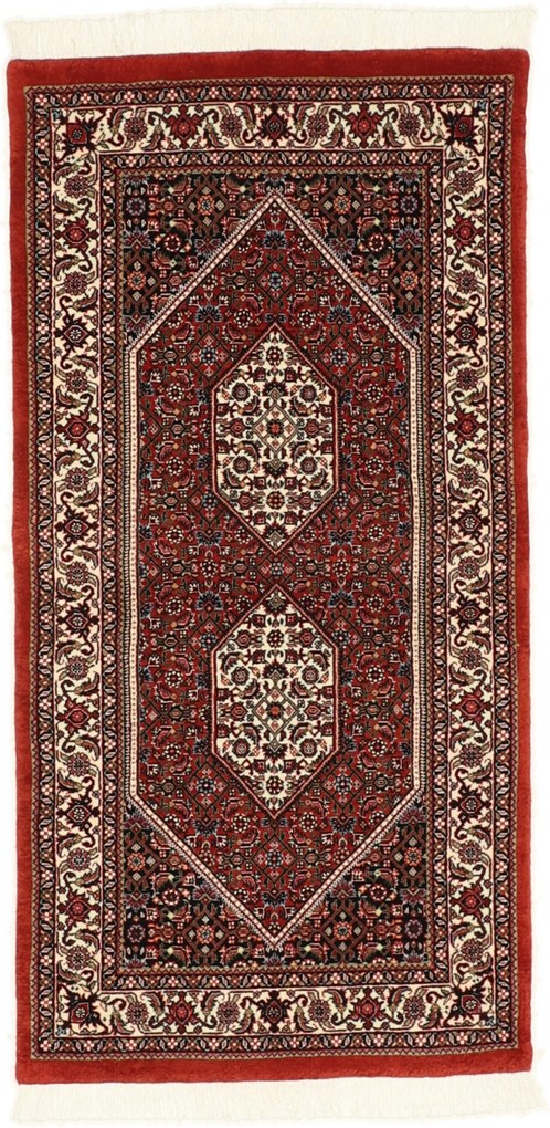 Bidjar Tappeto persiano 70x140 (Iran) Annodato A Mano