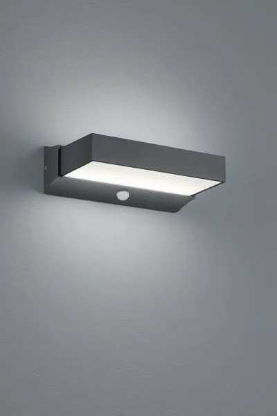 Applique a parete cuadro 2 led sensore movimento 226669242 antracite