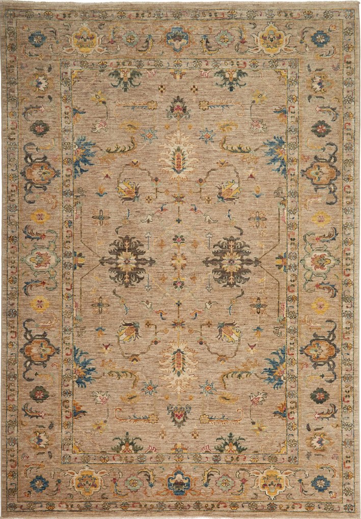 Ziegler Tappeto 240 x 170 Beige (Pakistan) Annodato A Mano