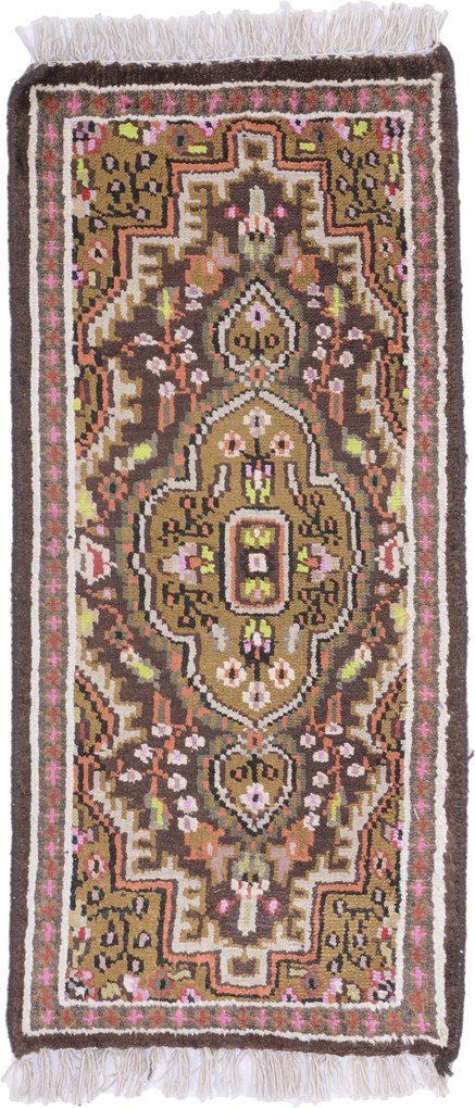 Agra Tappeto 30 x 60 (Indian) Annodato A Mano