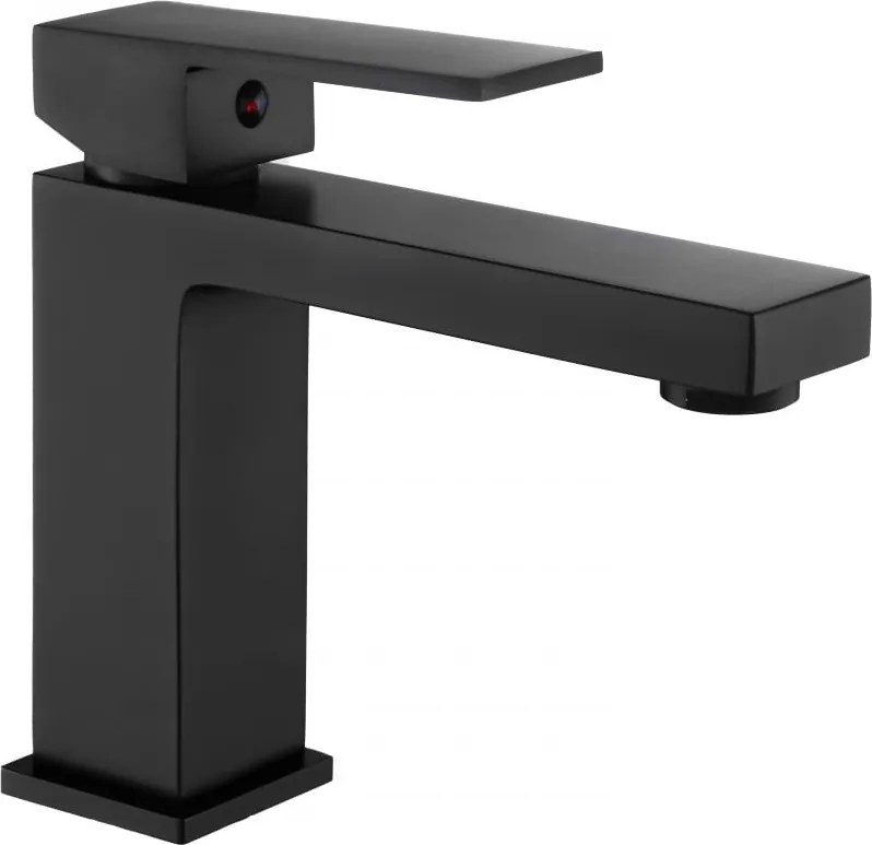 Mexen Uno rubinetto lavabo, nero - 71400-70