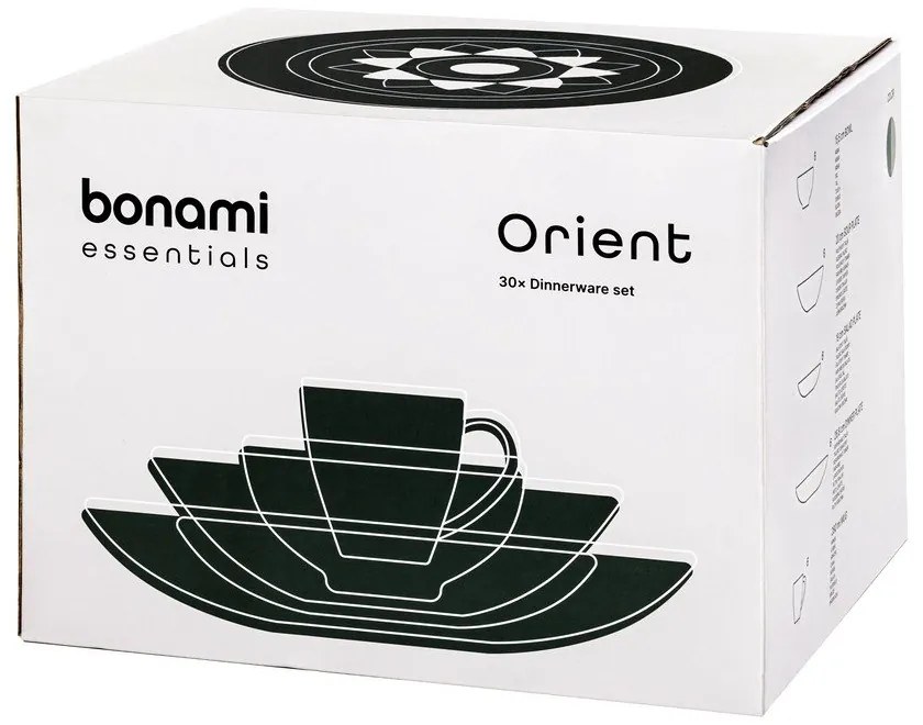 Set di piatti in porcellana da 20 pezzi Orient - Bonami Essentials
