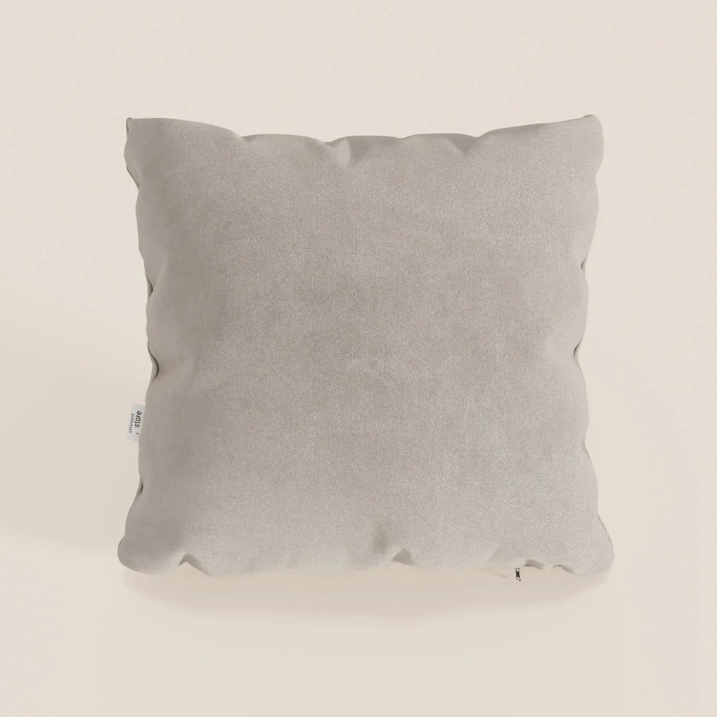 Jazz cuscino disponibile in diversi colori realizzato in microfibra tecnica smacchiabile T11 tortora