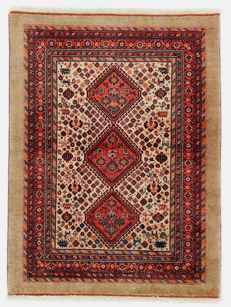 Gashghai Tappeto persiano 110x140 (Iran) Annodato A Mano
