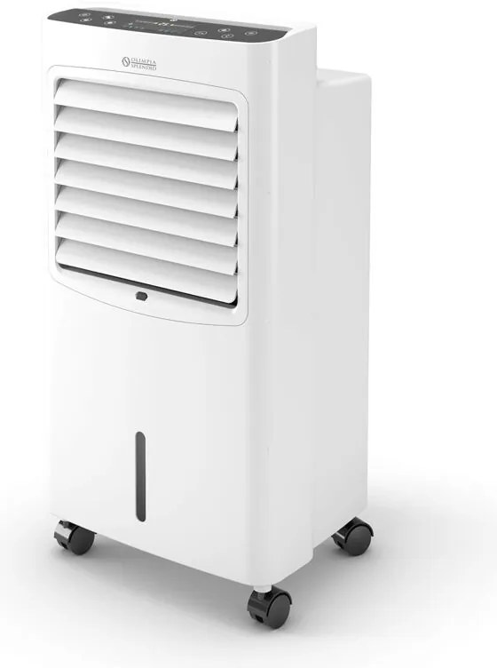 99311 Peler 8 Raffrescatore Ionizzatore con Telecomando, Timer e Tanica 8 Litri, 400 m3/h, 75 w, Bianco - Olimpia Splendid