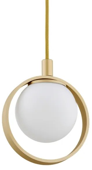 Argon 8257 - Lampadario a cavo SATURNIA 1xG9/6W/230V dorato