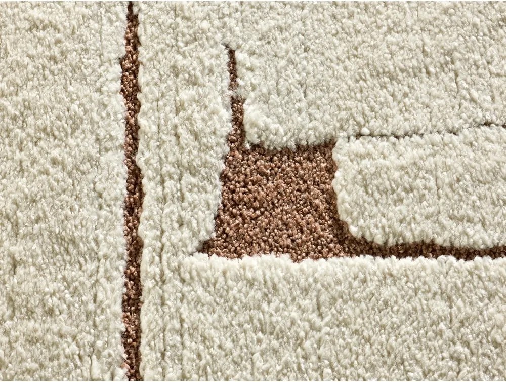 Tappeto color crema 120x170 cm Candela – Universal