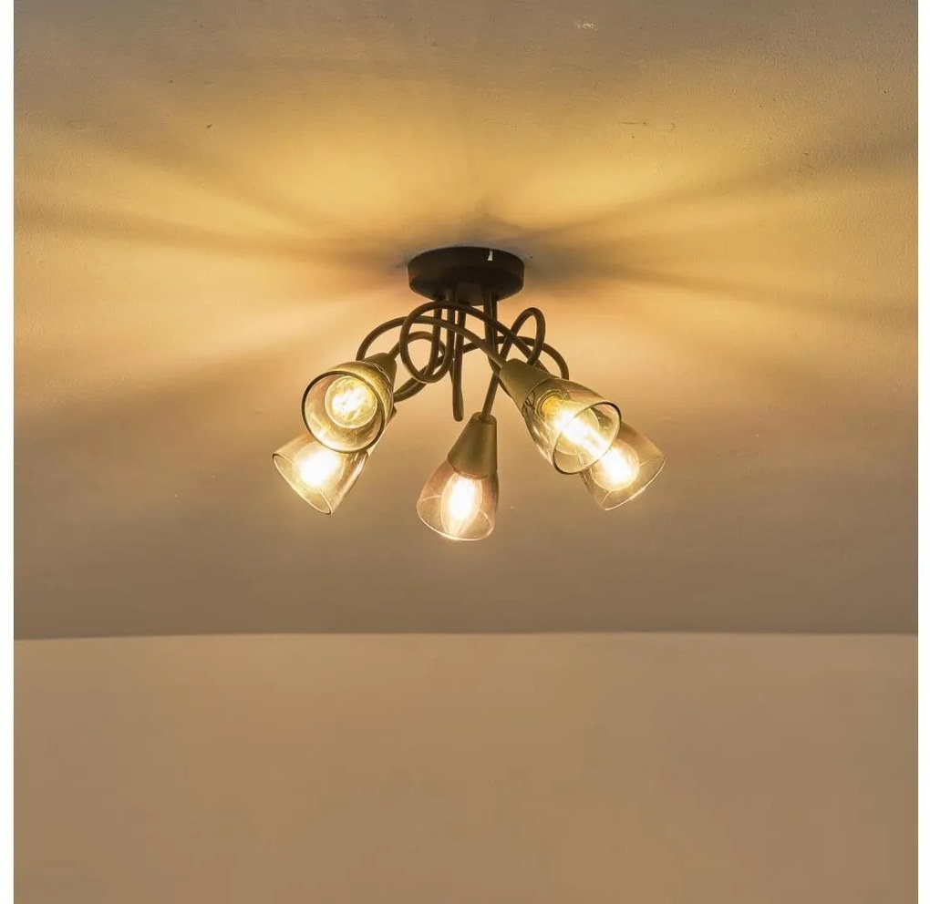 Lampadario a plafone CLASSY 5xE14/7W/230V