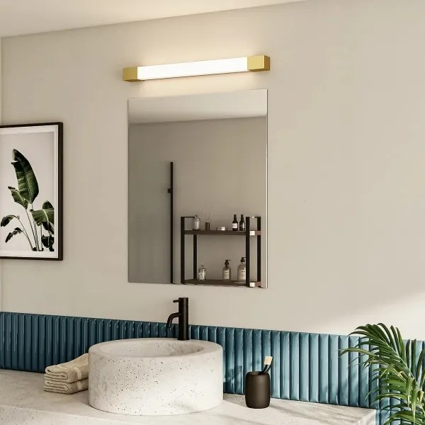 Philips - Lampada per specchio da bagno ROVER LED/10W/230V IP44 ottone