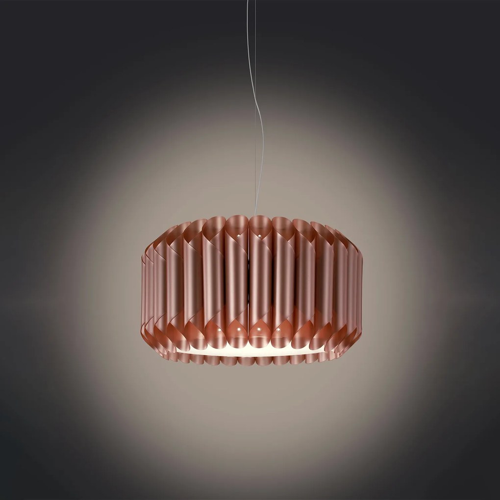 Sospensione Moderna Louise Polilux ® Rame E Metallo Cromo 1 Luce E27