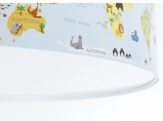 Plafoniera per bambini SWEET DREAMS 2xE27/60W/230V diametro 40 cm