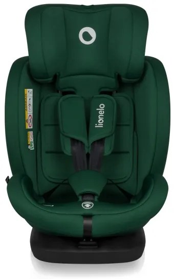 Lionelo - Seggiolino auto con base girevole BASTIAAN i-Size 40-150 cm Verde Foresta