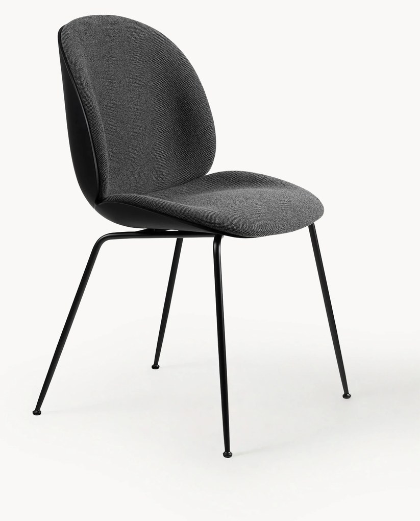 Sedia imbottita con scocca Beetle