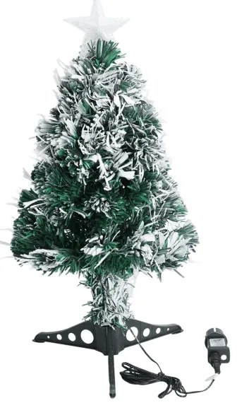 Aigostar - Albero di Natale LED da esterno 55xLED/3,6W/230V/8 funzioni 60cm IP44 bianco freddo