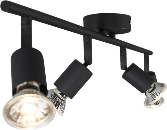 Faretto intelligente nero inclinabile con WiFi GU10 - Jeany