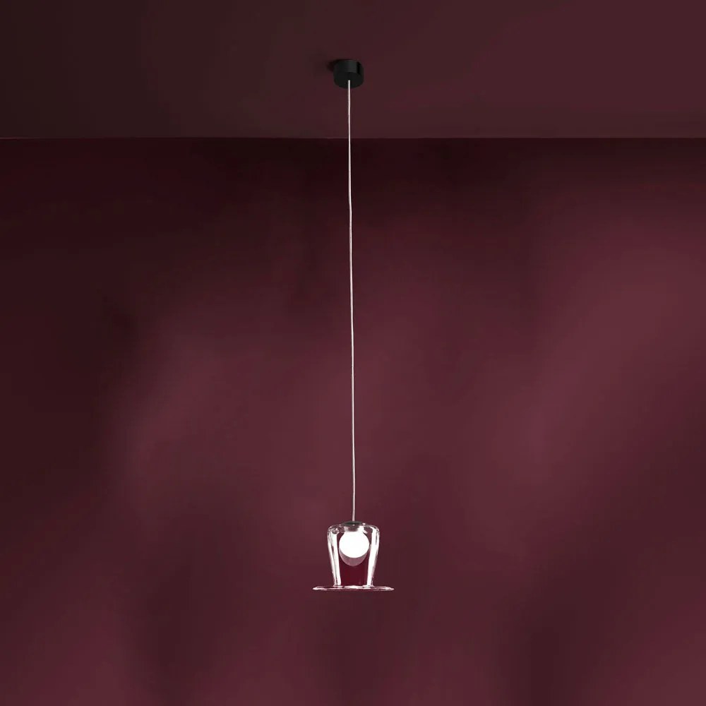 Maryon sospensione 1 luce marrone ossidato 1x2w 3000k