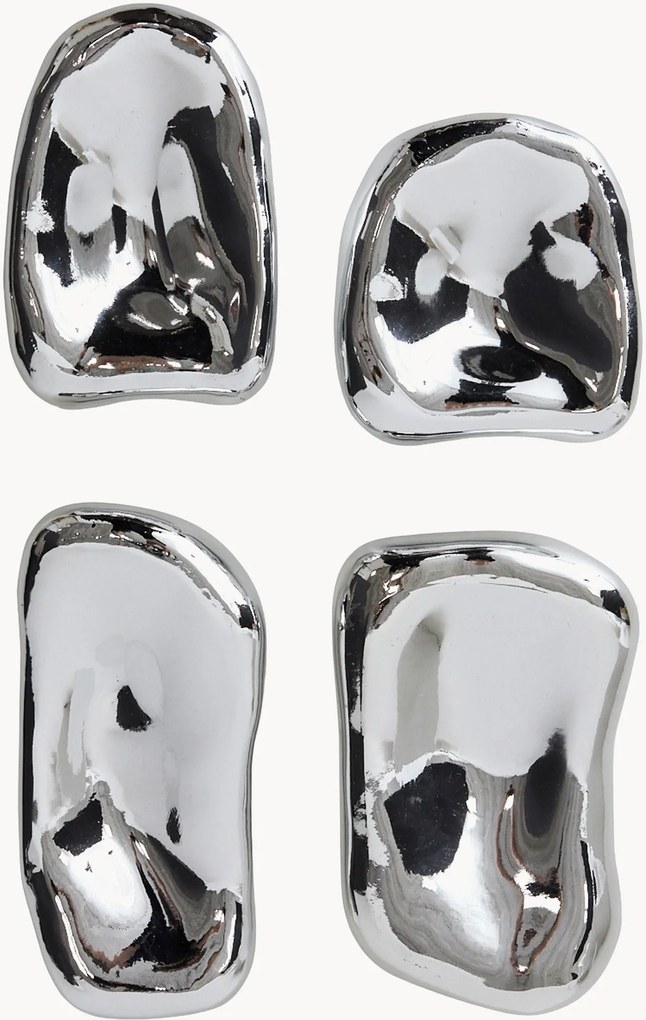 Set di 4 oggetti decorativi in vetro Stones