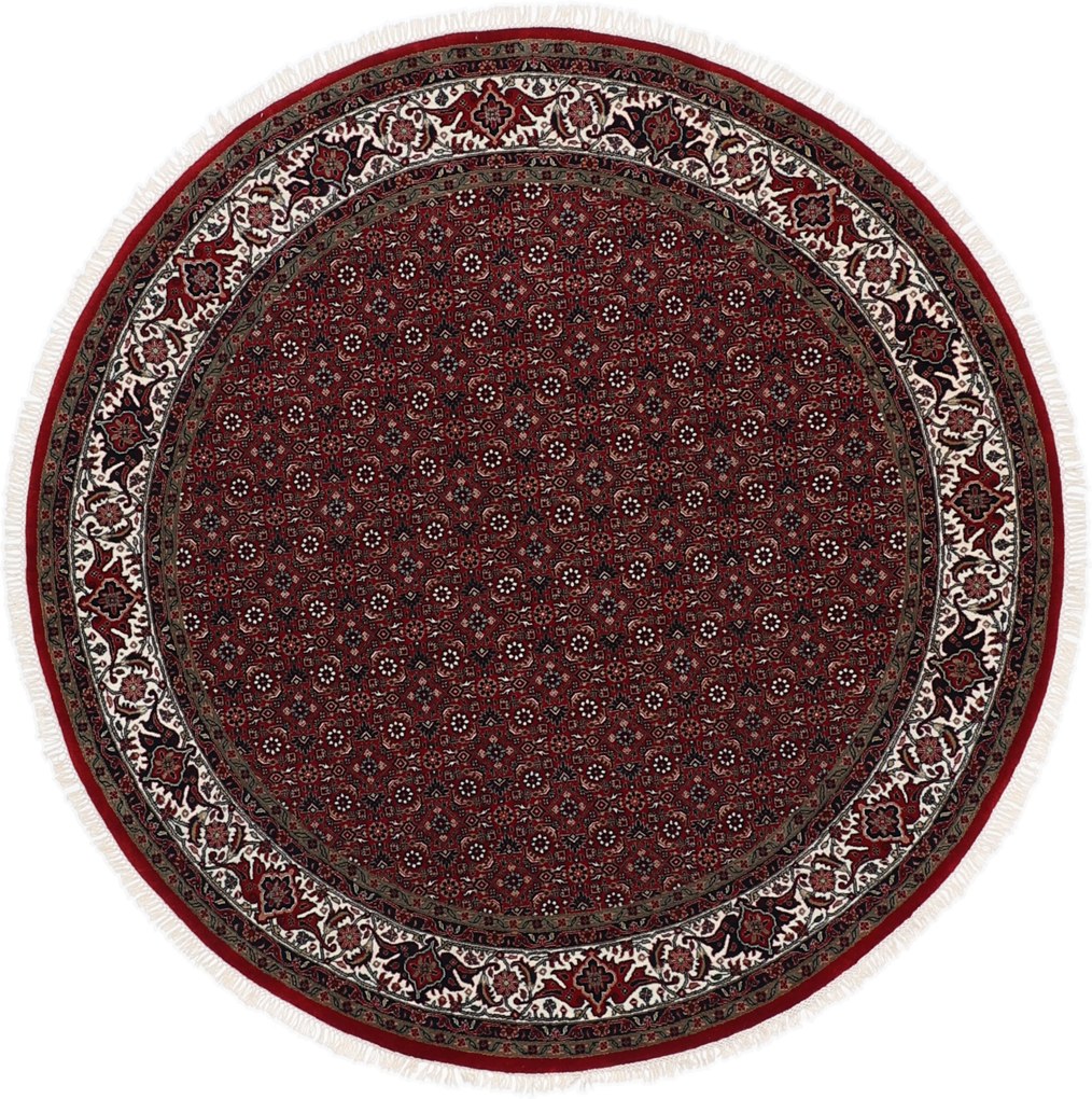 Bidjar Tappeto 200x200 (Indian) Annodato A Mano