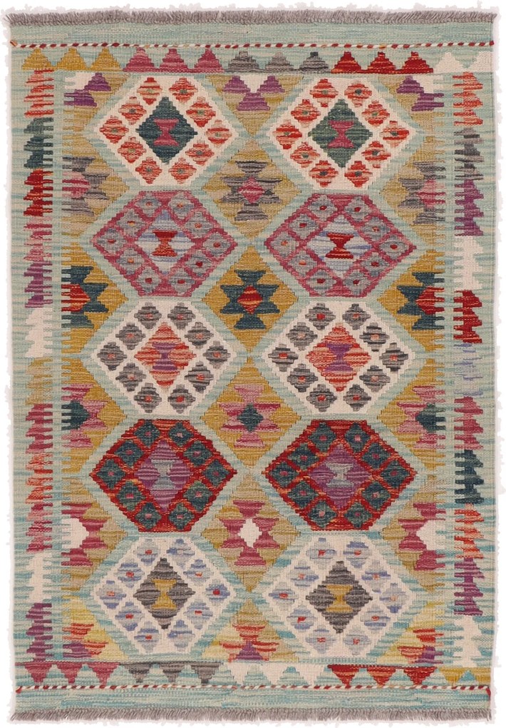 Kilim Tappeto 120 x 80 (Afghanistan) Tessuto A Mano