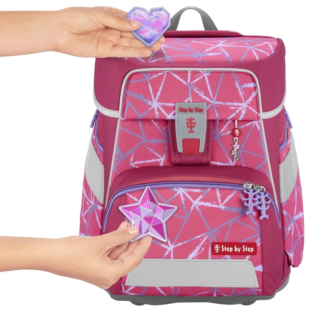 Zaino scuola SPACE - set 5 pezzi, Step by Step Star Stella