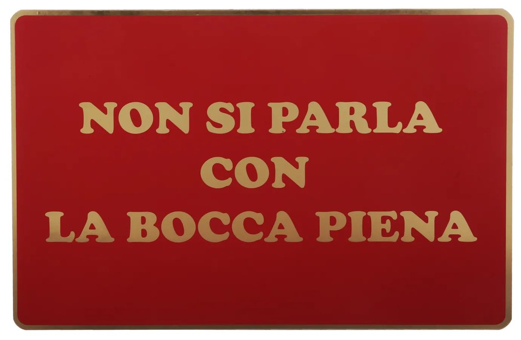 Tovaglietta con scritta 45x30 cm Loving