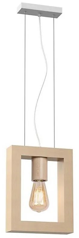 Lampadario a sospensione con filo MACK 1xE27/60W/230V