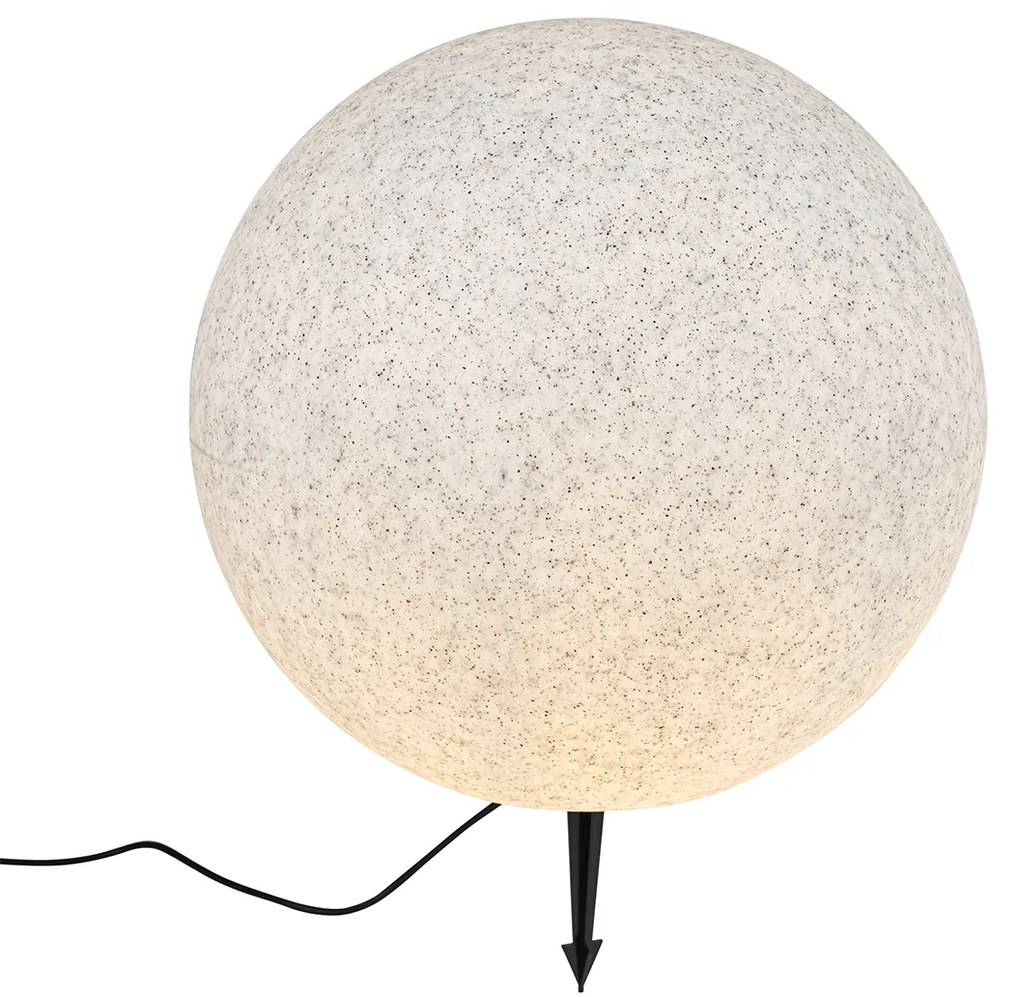 Lampada da esterno moderna grigia 56 cm IP65 - Nura