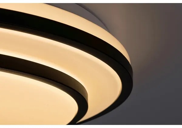 Rabalux 2130 - Plafoniera LED dimmerabile LUPITA LED/40W/230V nera + telecomando