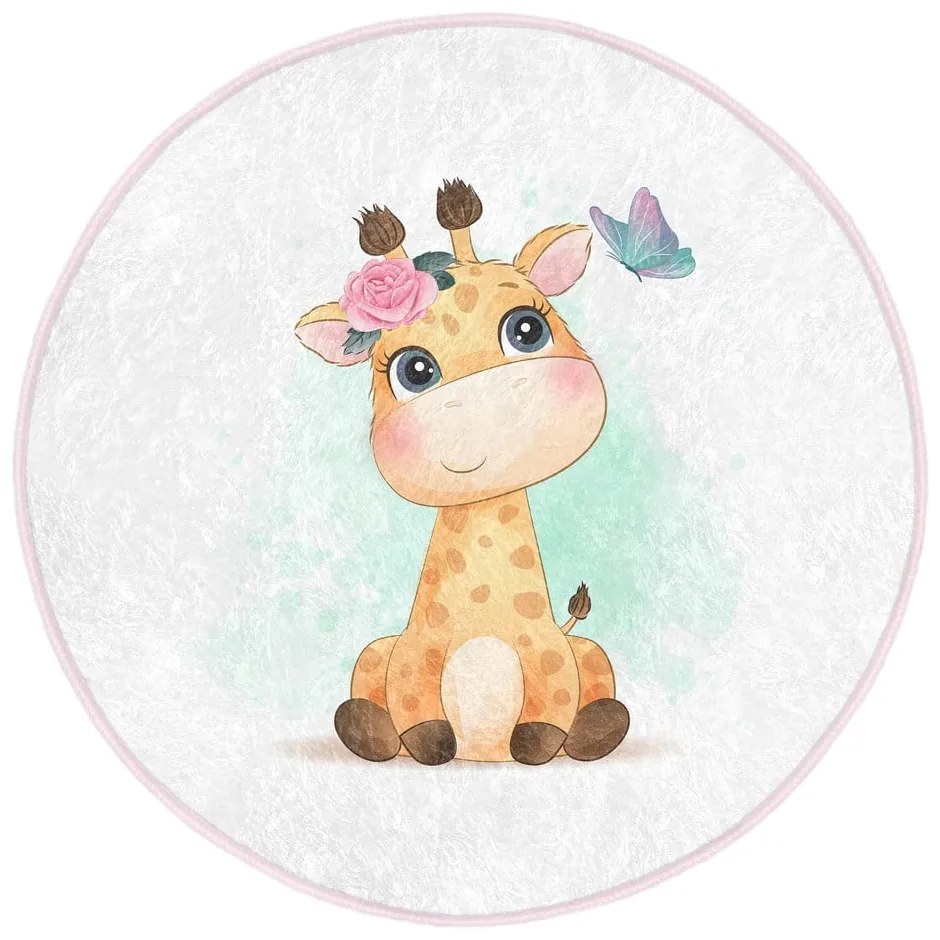 Tappeto bianco per bambini ø 120 cm Comfort - Mila Home