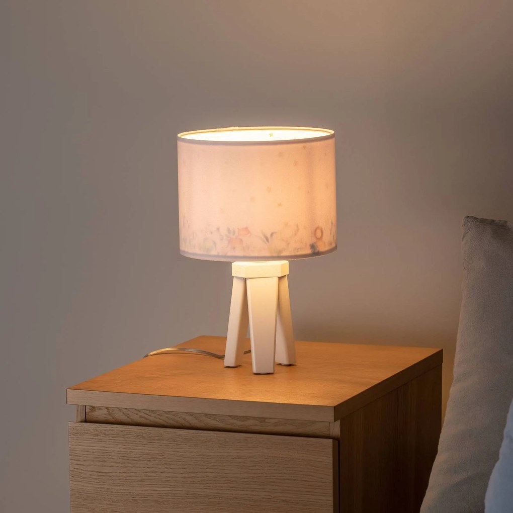 Maco Design Lampada da tavolo per bambini Max, base a tre gambe