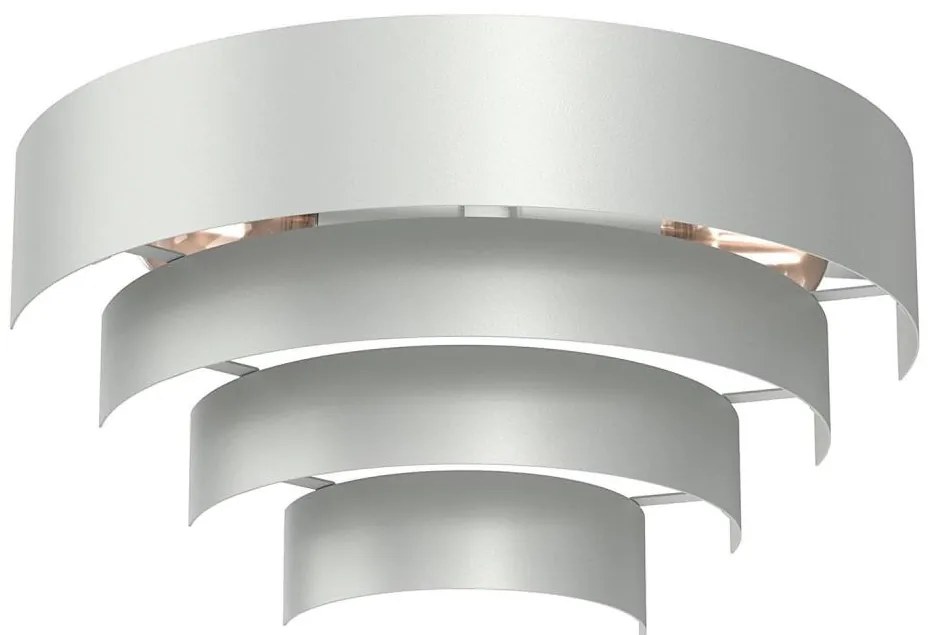 Applique RINGS 2xE27/15W/230V cromo