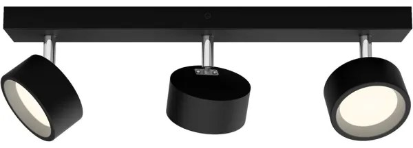 Philips - Faretto LED BRACIA 3xLED/5,5W/230V nero