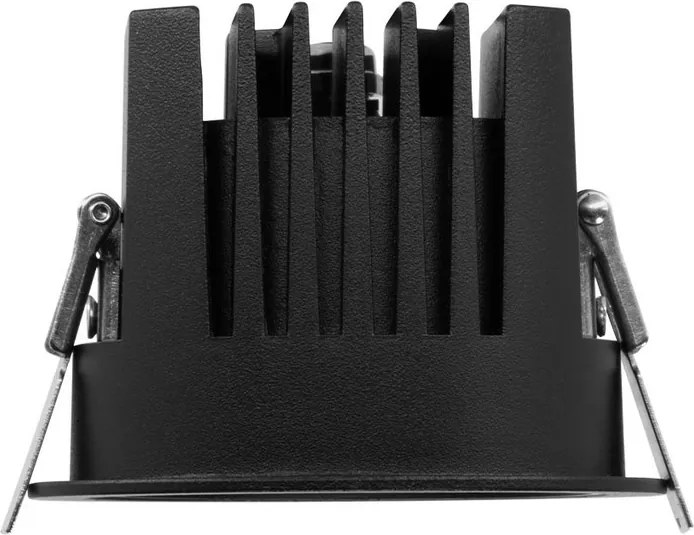 Faro da Incasso Nero 12W Foro Ø75mm CCT 15°-55° con driver Philips Colore Bianco Variabile CCT