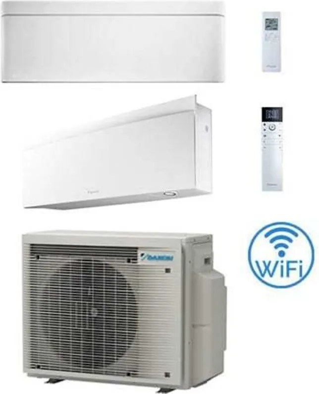 Climatizzatore GARANZIA ITALIA Daikin Stylish Bianco + EMURA Dual Split Inverter Wifi 9000 + 12000 BTU con U.E. 2MXM50A9 Classe A+++/A++ NOVITA'