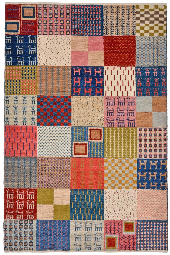 Loribaft Tappeto persiano 100x150 (Iran) Annodato A Mano