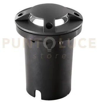 Faro carrabile a incasso hummer antracite 1 luce attacco gu10 4 fas...