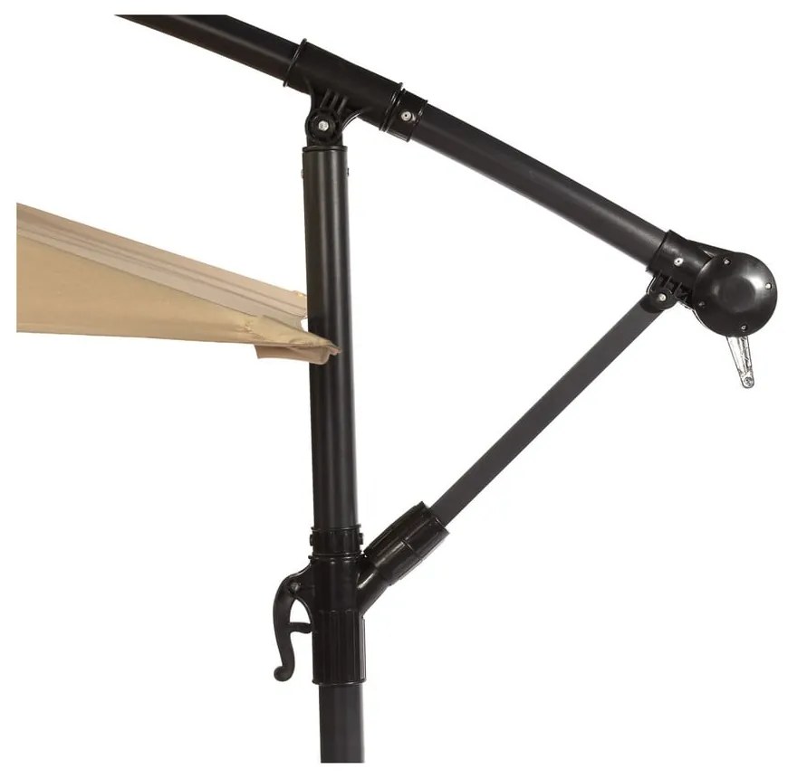 Ombrellone beige ø 300 cm Happy Sun – Bonami Essentials