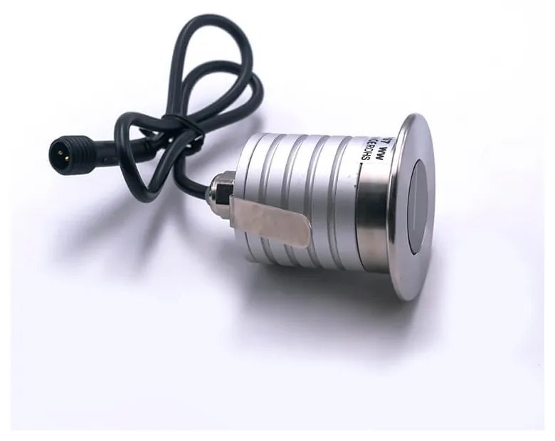 Faretto LED 3W, IP67, 10° Taglio di Luce, Professional Colore Bianco Caldo 2.700K