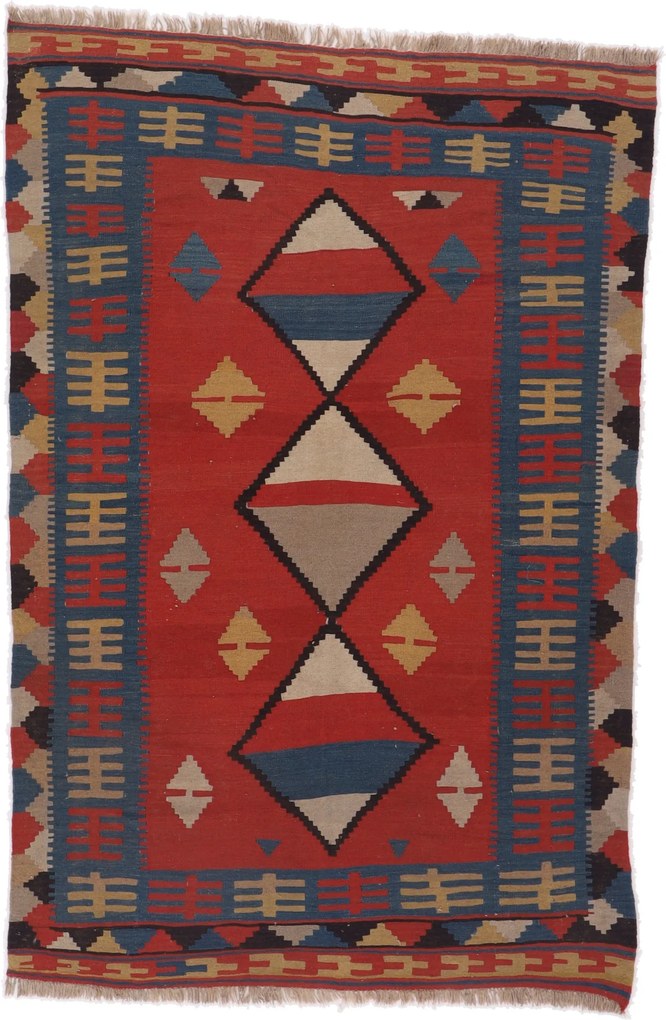 Kilim Tappeto persiano 240 x 160 (Iran) Tessuto A Mano