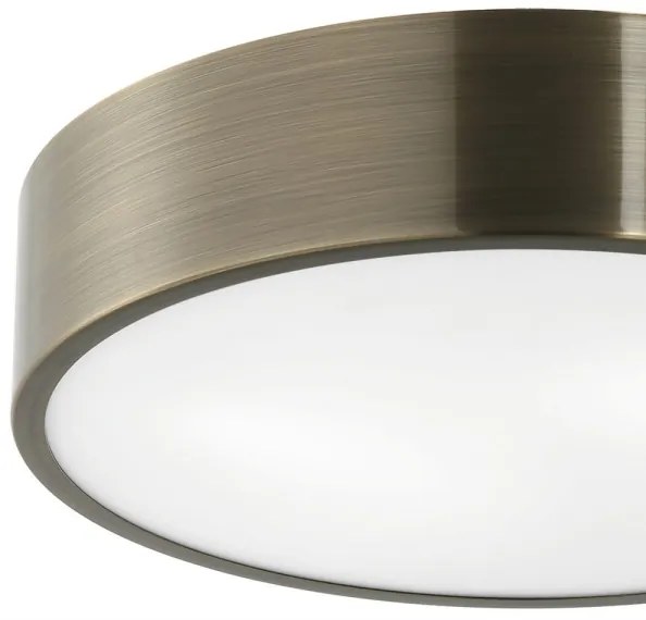 Plafoniera DANTE 1xE27/60W/230V diametro 26 cm patina