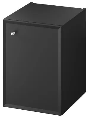 Cersanit S1022-005 - Mobile sospeso da bagno MILLE 40x45 cm, nero opaco